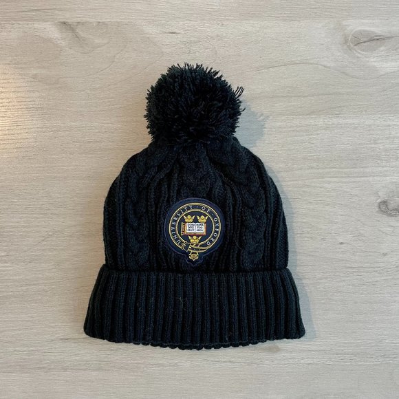 University of Oxford Winter Hat Toque Beanie - Picture 1 of 4